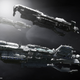 Illustration for article titled Spaceship concept art that will blow your post-apocalyptic mind